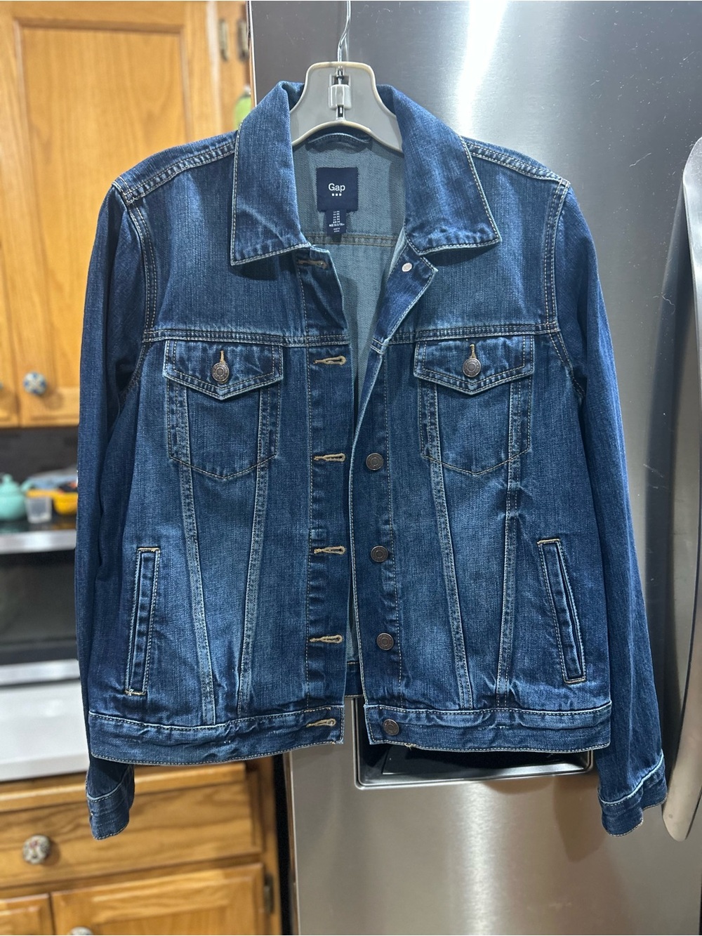GAP Women's Classic Indigo Denim Jacket